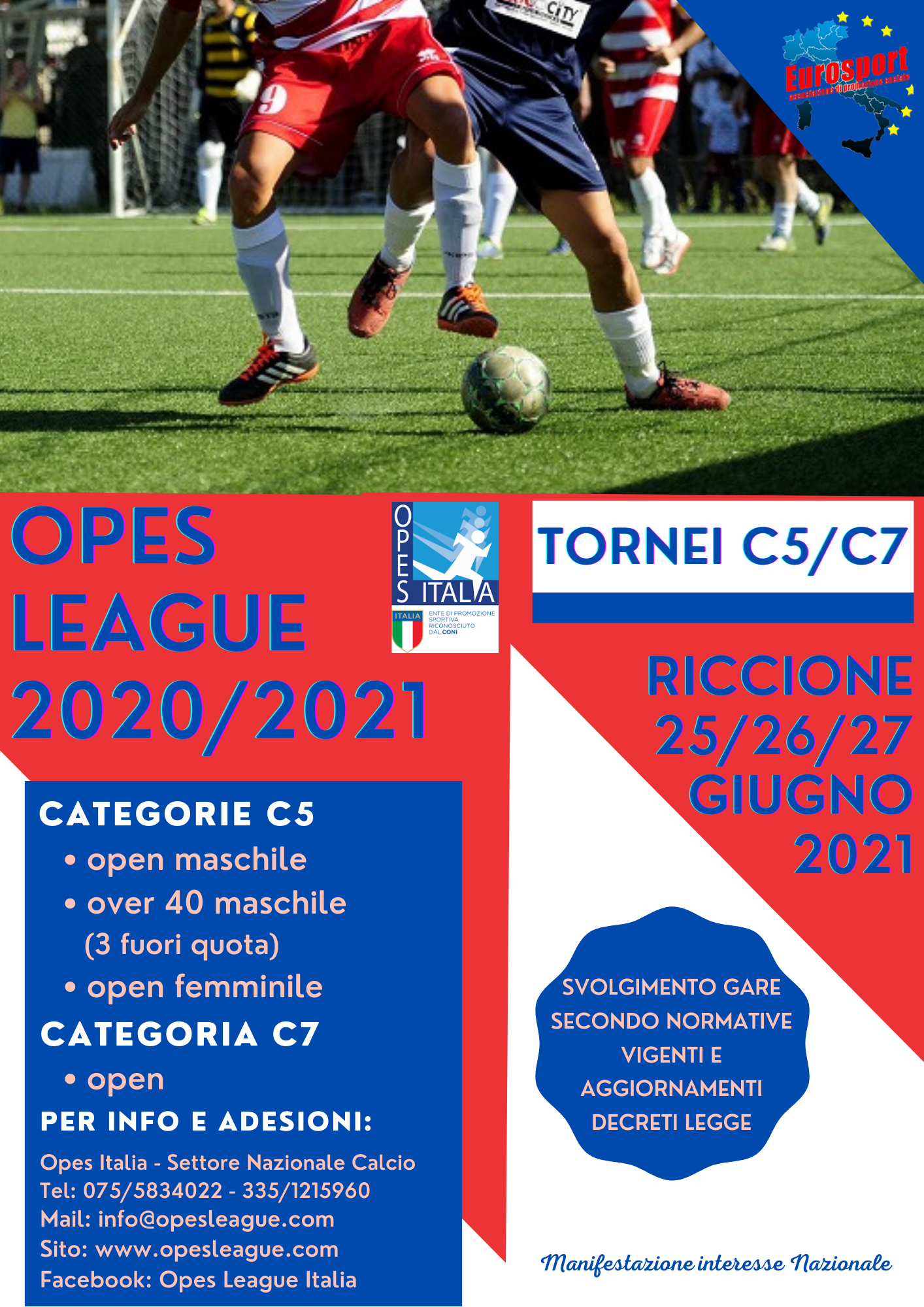 OPES LEAGUE CALCIO A 5-7