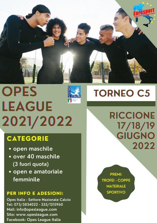 OPES LEAGUE CALCIO A 5 - 2022