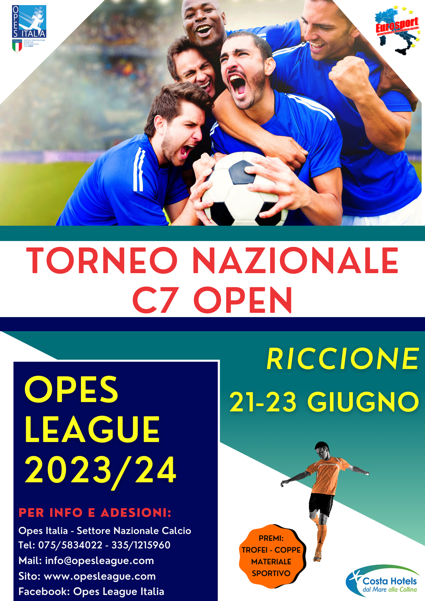 OPES LEAGUE CALCIO A 7 2024 - OPEN